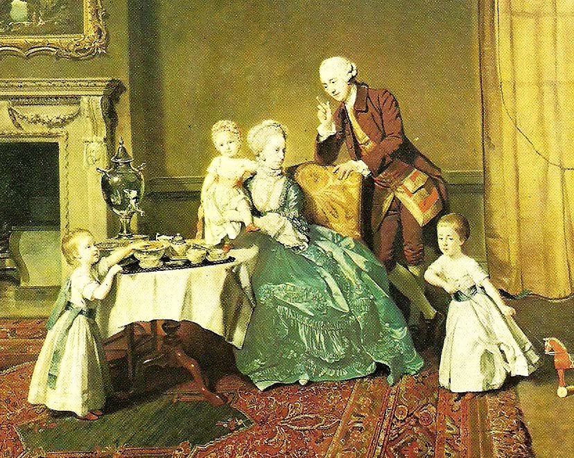 lord willoughby and his family. c.
